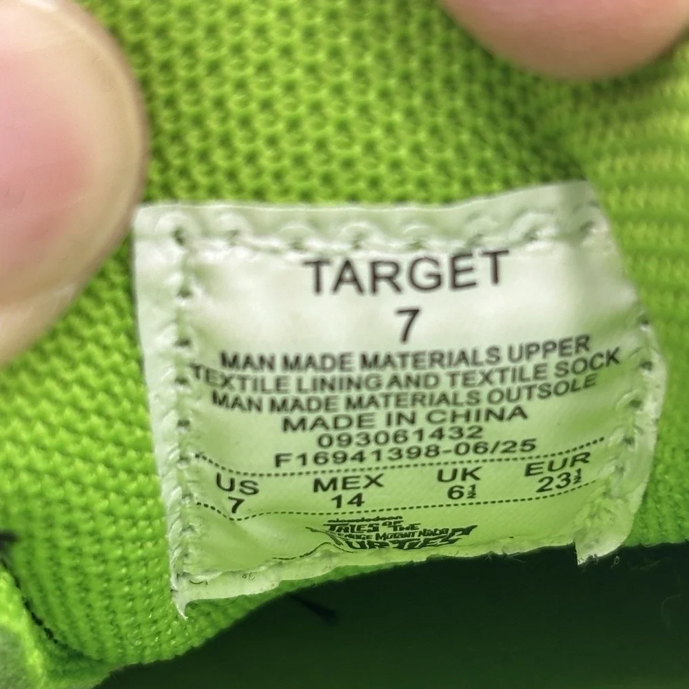 Teenage Mutant Ninja Turtles new sneakers